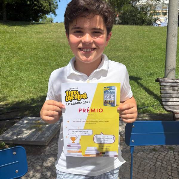  3.º prémio nacional no concurso Uma Aventura, da editora Caminho